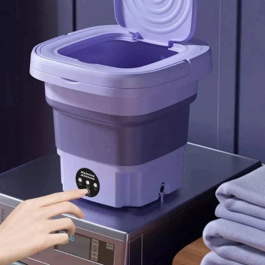 CleanEase - De compacte oplossing voor een perfecte wasbeurt